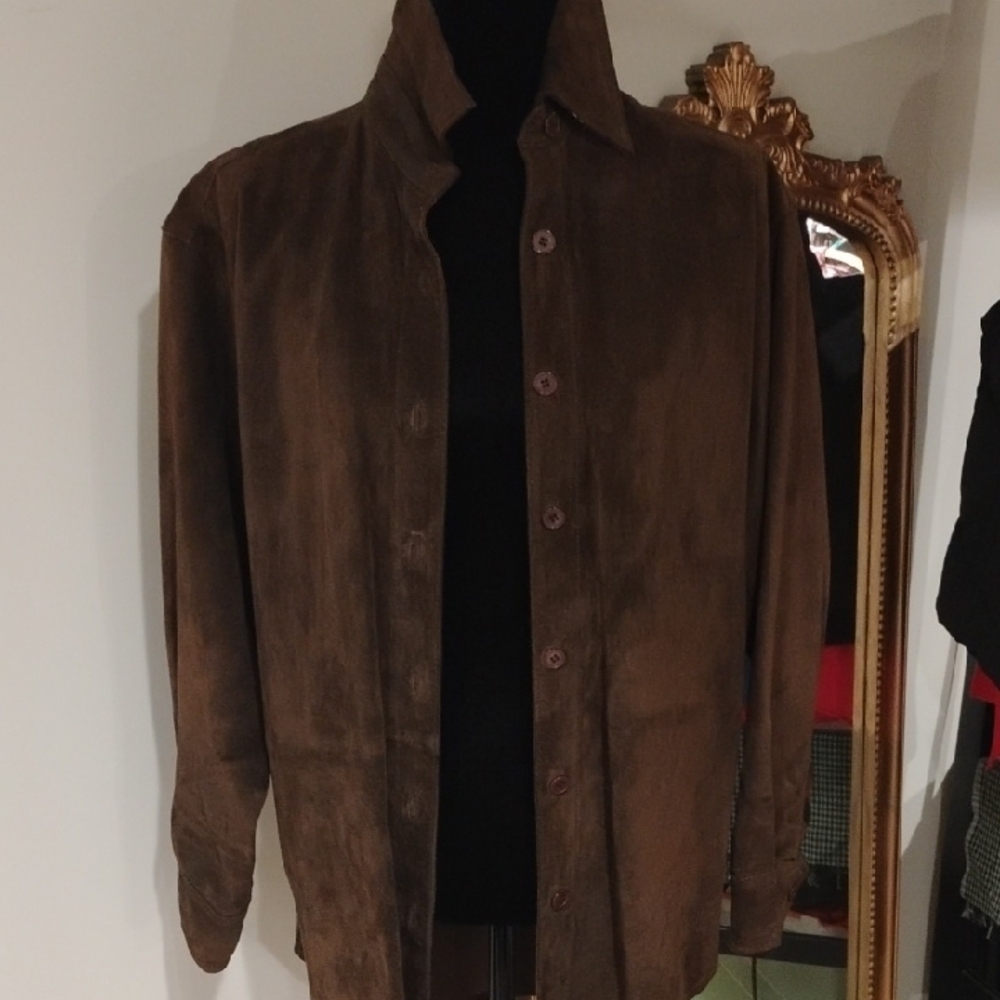 Bagatelle Women's Leather/Suede Shirt/Jacket M
